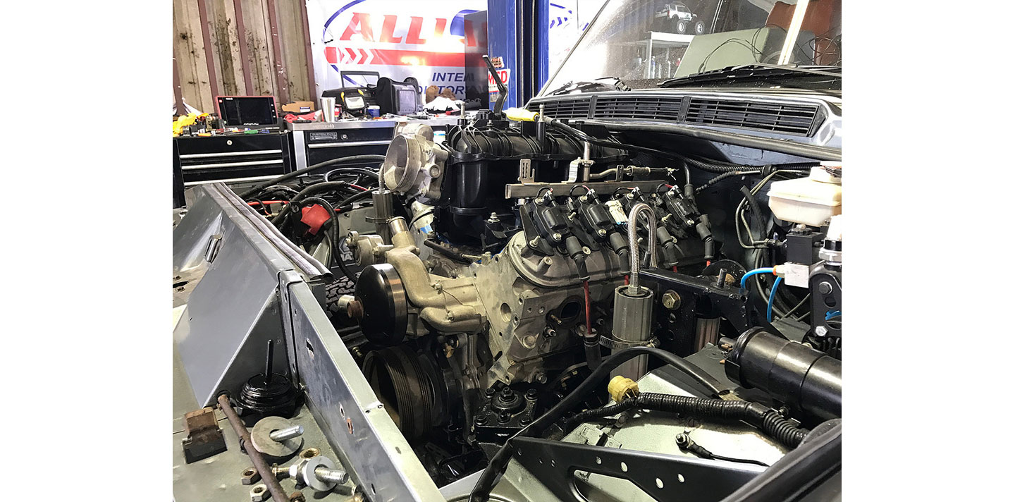 LS ENGINE SWAP ON A RANGE ROVER CLASSIC